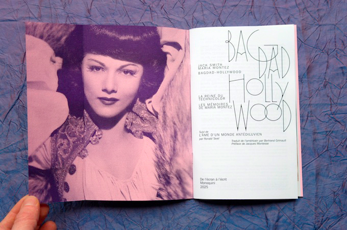 Bagdad Hollywood, à propos de Maria Montez • Jack Smith • 2° de couverture